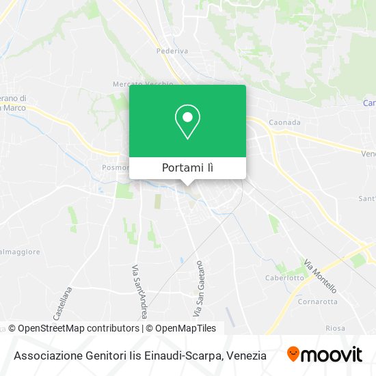 Mappa Associazione Genitori Iis Einaudi-Scarpa
