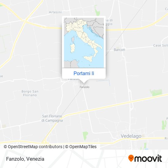 Mappa Fanzolo