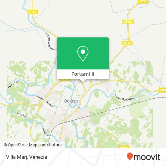 Mappa Villa Marj