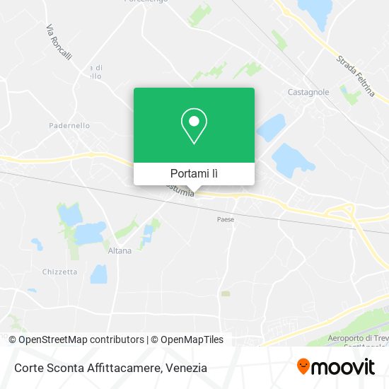Mappa Corte Sconta Affittacamere