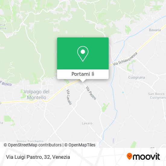 Mappa Via Luigi Pastro, 32