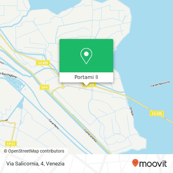 Mappa Via Salicornia, 4