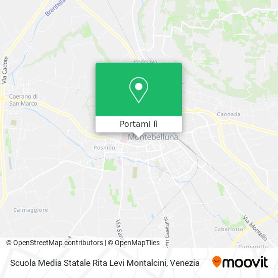 Mappa Scuola Media Statale Rita Levi Montalcini