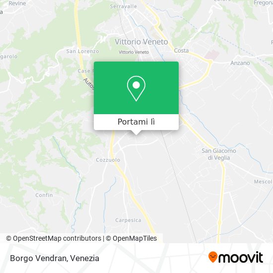 Mappa Borgo Vendran