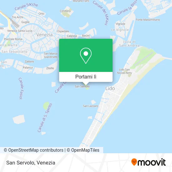 Mappa San Servolo