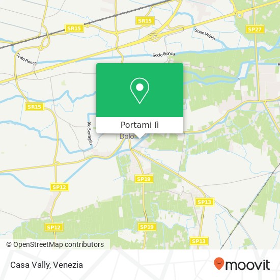 Mappa Casa Vally