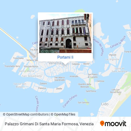 Mappa Palazzo Grimani Di Santa Maria Formosa