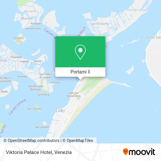 Mappa Viktoria Palace Hotel
