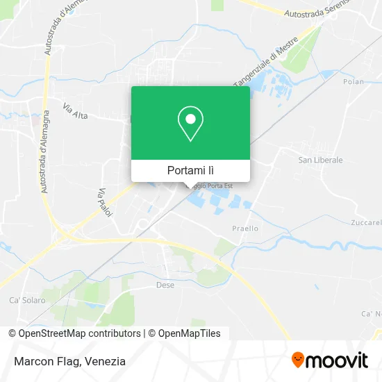 Mappa Marcon Flag