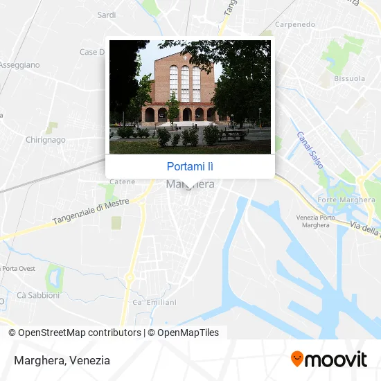 Mappa Marghera