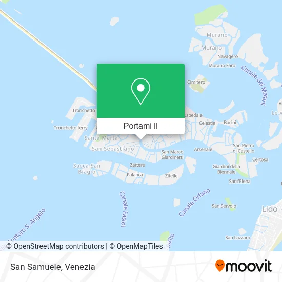 Mappa San Samuele
