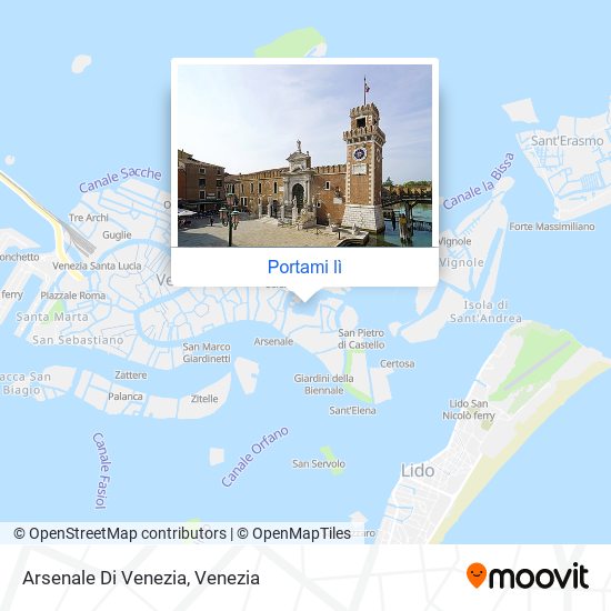 Mappa Arsenale Di Venezia