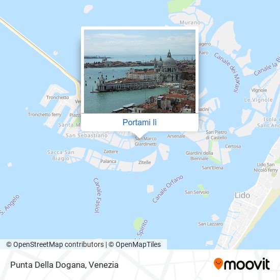 Mappa Punta Della Dogana