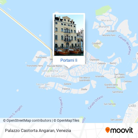 Mappa Palazzo Caotorta Angaran