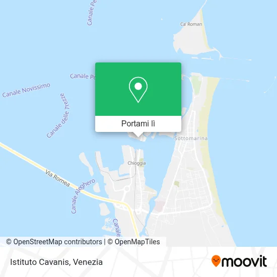 Mappa Istituto Cavanis