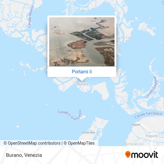 Mappa Burano