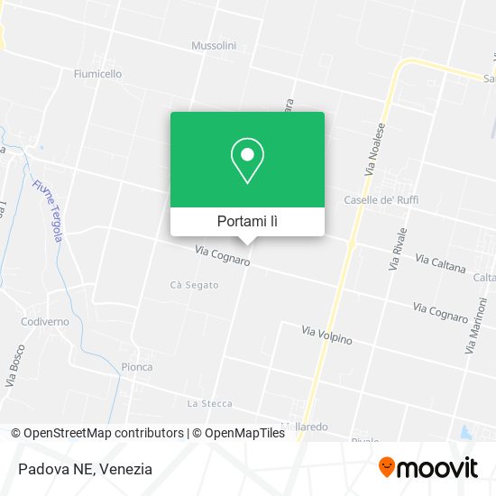 Mappa Padova NE