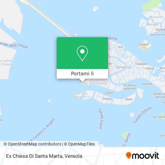 Mappa Ex Chiesa Di Santa Marta