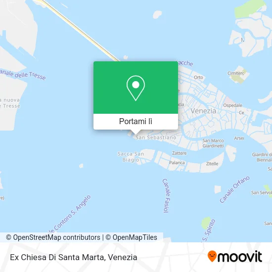 Mappa Ex Chiesa Di Santa Marta