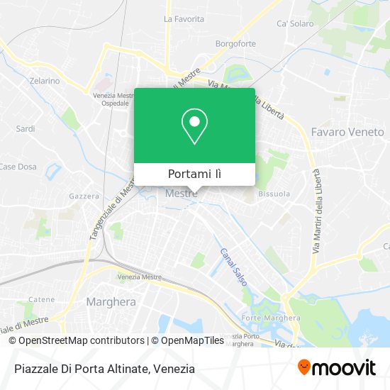 Mappa Piazzale Di Porta Altinate