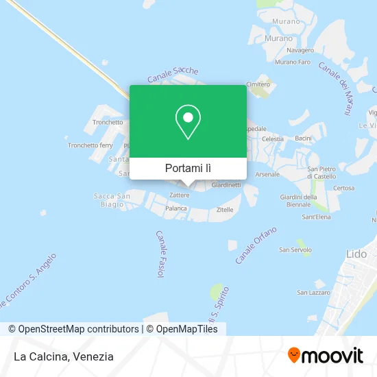 Mappa La Calcina