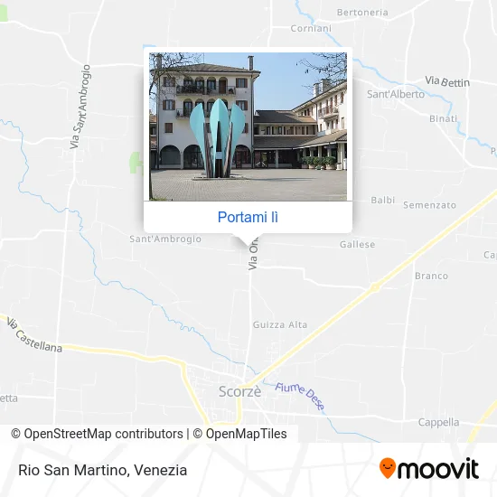 Mappa Rio San Martino