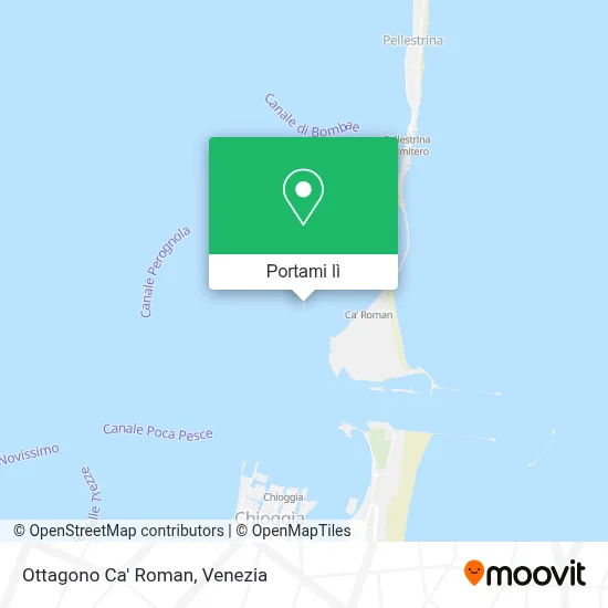 Mappa Ottagono Ca' Roman