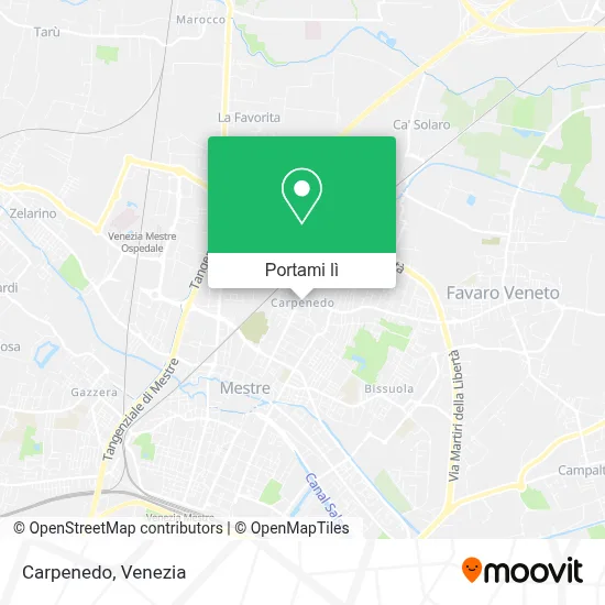 Mappa Carpenedo