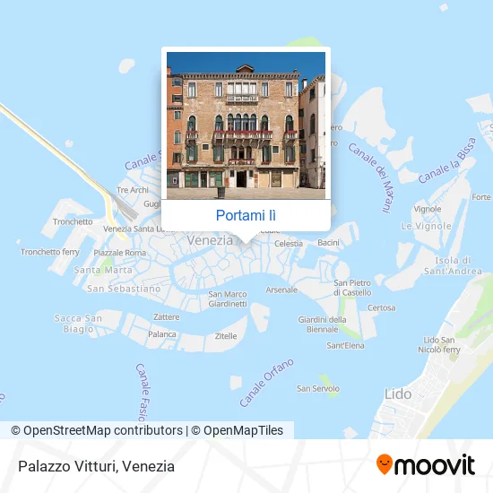 Mappa Palazzo Vitturi