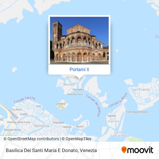 Mappa Basilica Dei Santi Maria E Donato