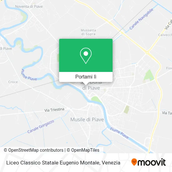 Mappa Liceo Classico Statale Eugenio Montale