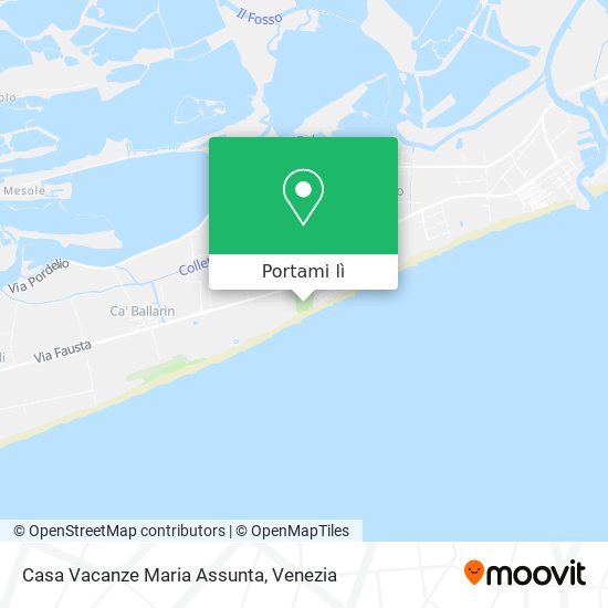 Mappa Casa Vacanze Maria Assunta