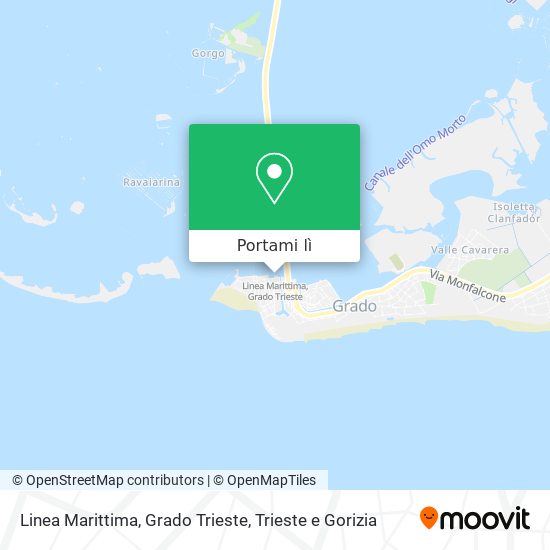 Mappa Linea Marittima, Grado Trieste