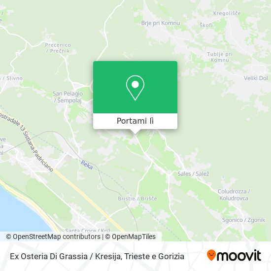 Mappa Ex Osteria Di Grassia / Kresija