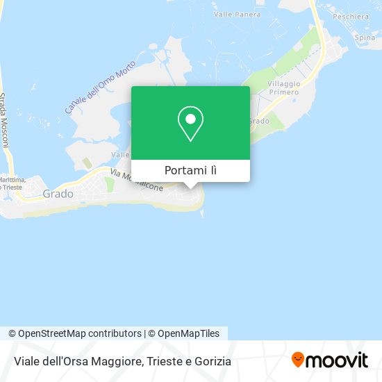 Mappa Viale dell'Orsa Maggiore