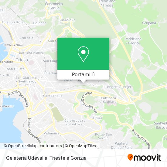 Mappa Gelateria Udevalla