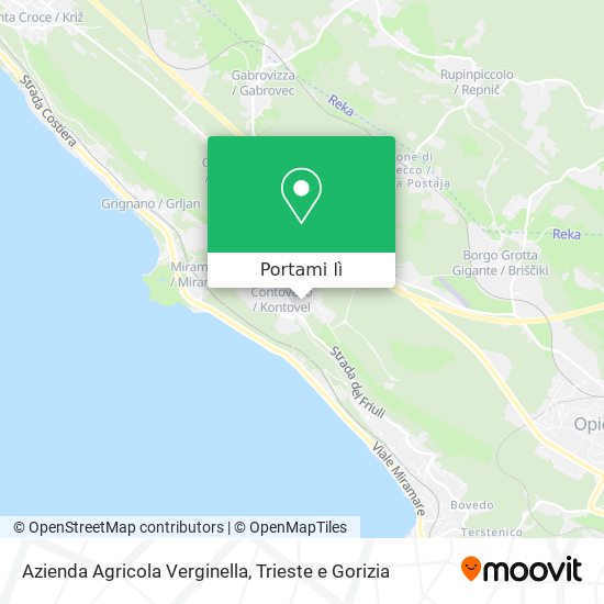 Mappa Azienda Agricola Verginella