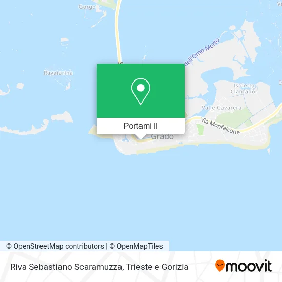 Mappa Riva Sebastiano Scaramuzza