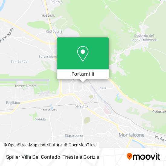 Mappa Spiller Villa Del Contado