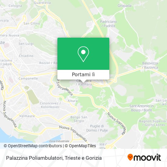 Mappa Palazzina Poliambulatori