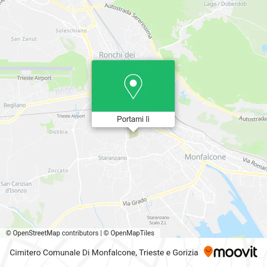 Mappa Cimitero Comunale Di Monfalcone