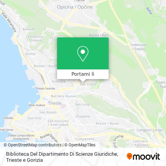 Mappa Biblioteca Del Dipartimento Di Scienze Giuridiche