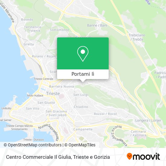 Mappa Centro Commerciale Il Giulia