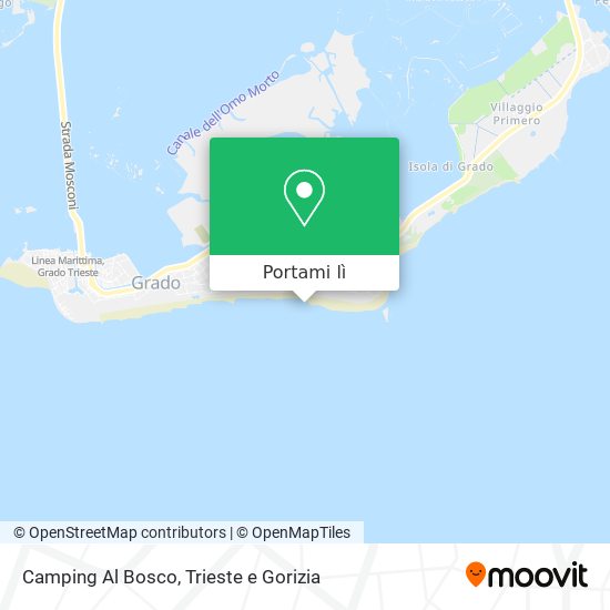 Mappa Camping Al Bosco