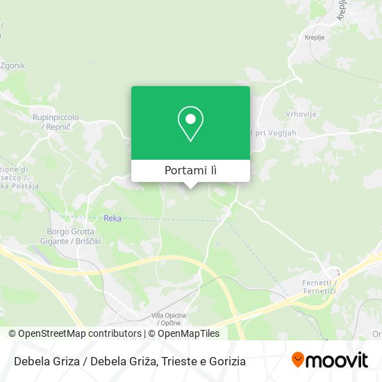 Mappa Debela Griza / Debela Griža