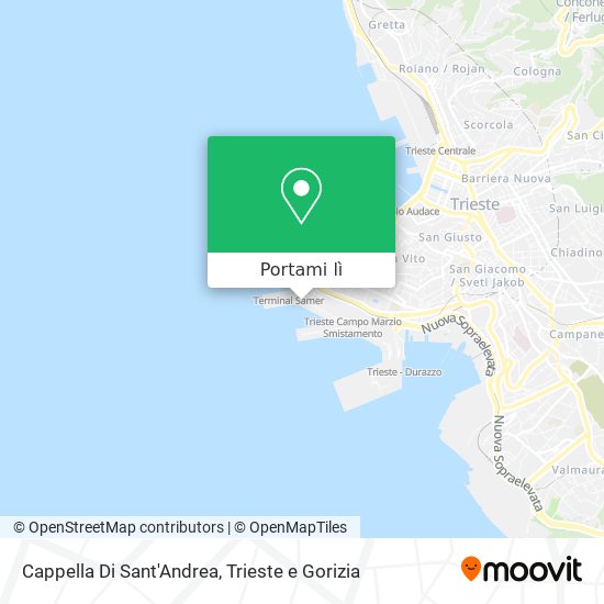 Mappa Cappella Di Sant'Andrea