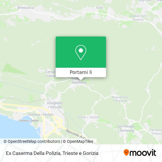 Mappa Ex Caserma Della Polizia