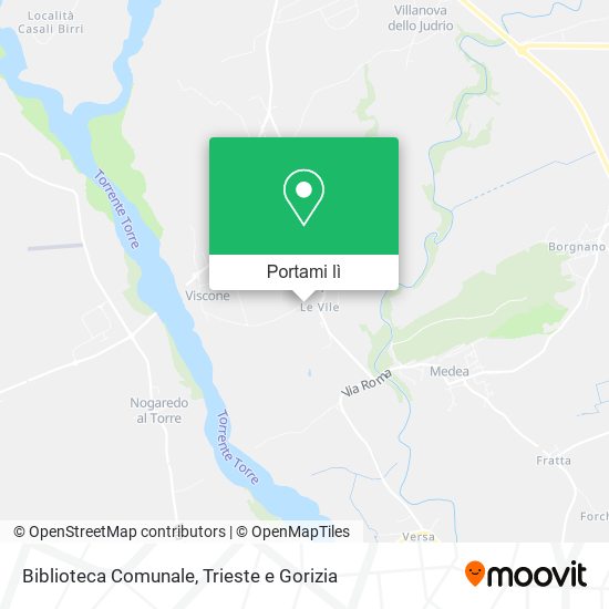 Mappa Biblioteca Comunale