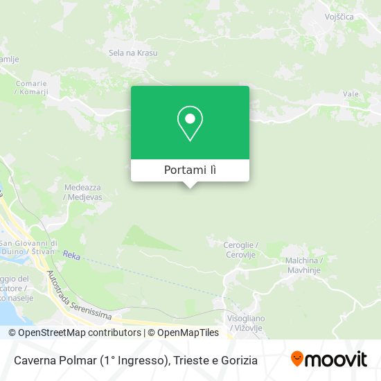 Mappa Caverna Polmar (1° Ingresso)
