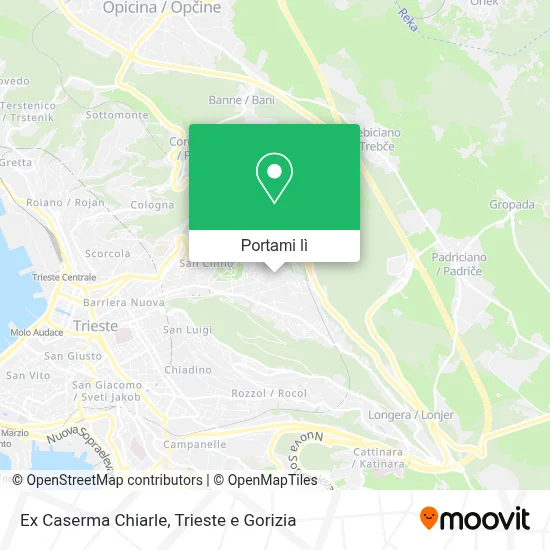 Mappa Ex Caserma Chiarle